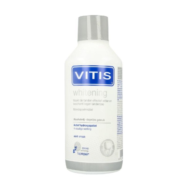 Vitis Whitening mondspoelmiddel (500 Milliliter)