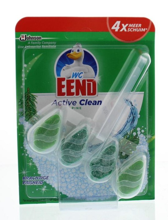 WC Eend Blok active clean pine (38 Gram)