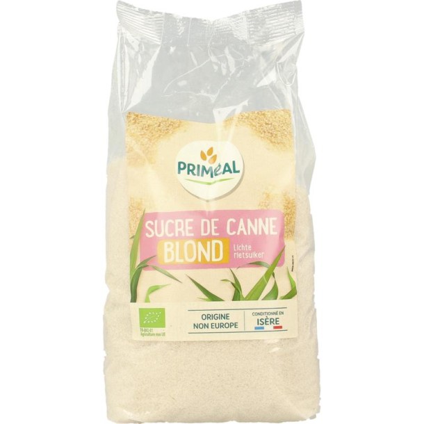Primeal Blonde rietsuiker bio (1 Kilogram)