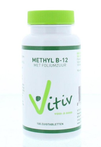 Vitiv Vitamine B12 methylcobalamine (100 Tabletten)