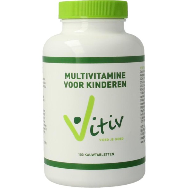 Vitiv Kinder multivitamine (100 Tabletten)