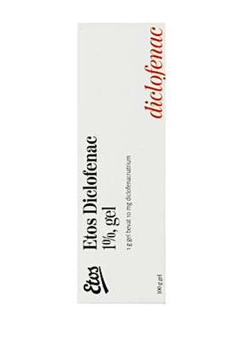 Etos Diclofenac gel 100 gram