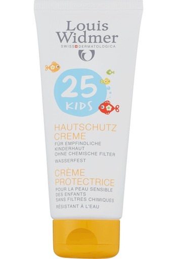 Louis Widmer Kids Skin Protection Cream 25 Zonder Parfum 100 ml