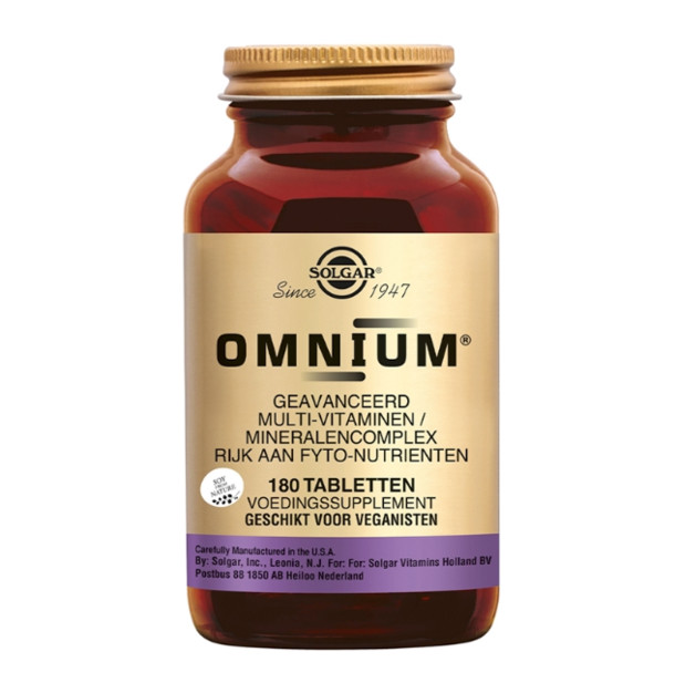 Solgar Omnium® 180 stuks