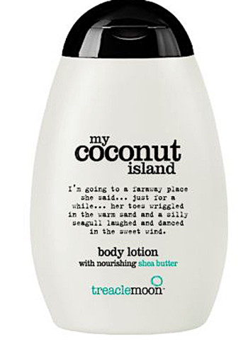Tre­a­cle Moon My co­conut is­land bo­dy­lo­ti­on