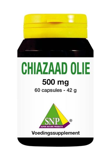 SNP Chiazaad olie 500mg (60 Vegetarische capsules)