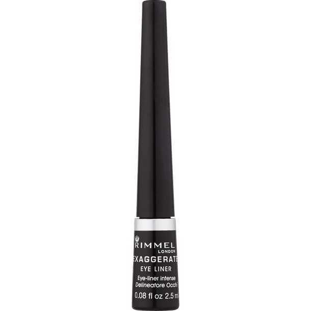 Rimmel London Exaggerate Eyeliner - 01 Black