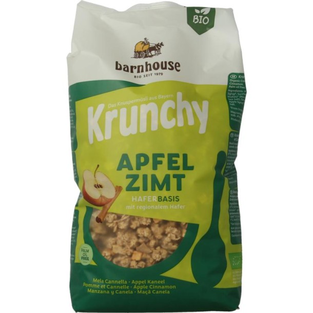 Barnhouse Krunchy appel kaneel bio (750 Gram)