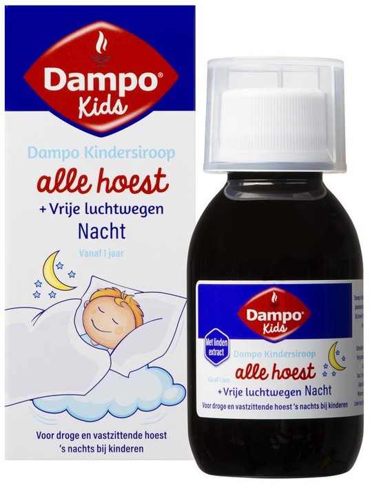 Dampo Kids alle hoest nacht (100 Milliliter)
