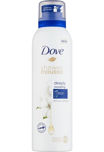 Dove Shower foam cotton oil 200 ml