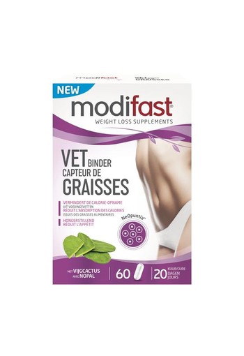 Modifast Vetbinder vijgcactus (60 Capsules)