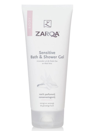 Zarqa Bad en douchegel sensitive 1 + 1 gratis (2 stuks)