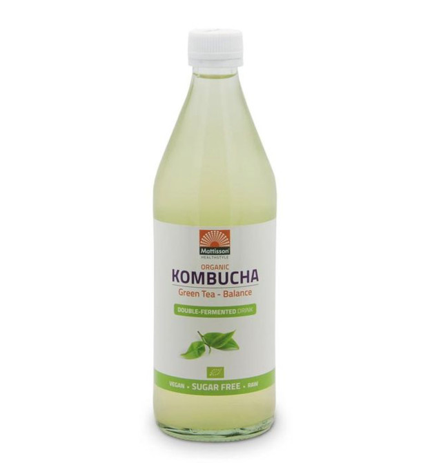 Mattisson Kombucha green tea balance bio (500 Milliliter)