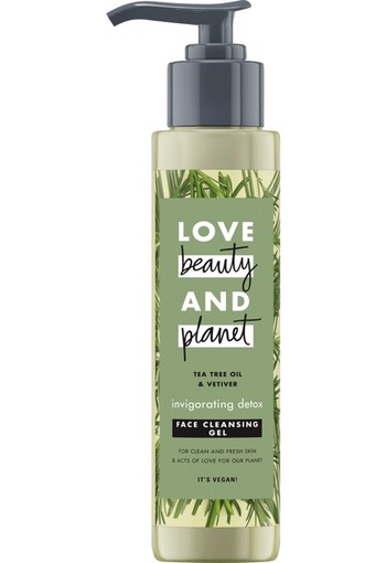 Love Beauty And Planet Tea Tree & Vetiver Face Cleansing Gel 125 ml