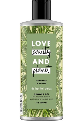 Love Beauty And Planet Rosemary & Vetiver Delightful Detox Showergel 500 ml