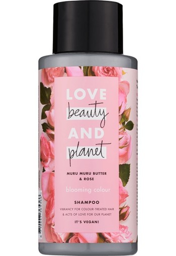 Love Beauty And Planet Blooming Color Muru Muru Butter & Rose Shampoo 400ml