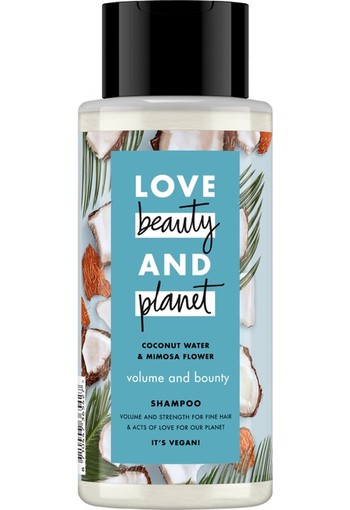 Love Beauty And Planet Volume & Bounty Coconut Water & Mimosa Flower Shampoo 400ml