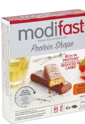 Modifast Protein Shape Reep Karamel 162g