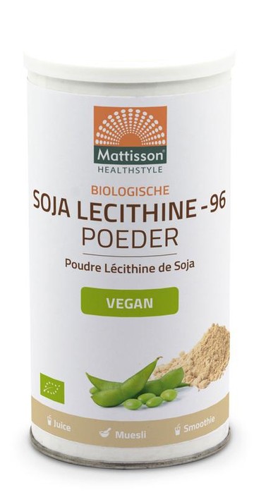 Mattisson Soja lecithine poeder bio (200 Gram)