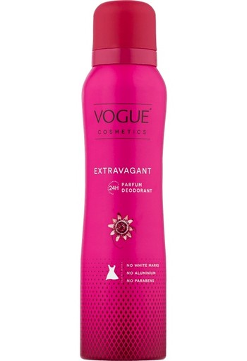 VOGUE Cosmetics Extravagant Parfum Deodorant 150 ml