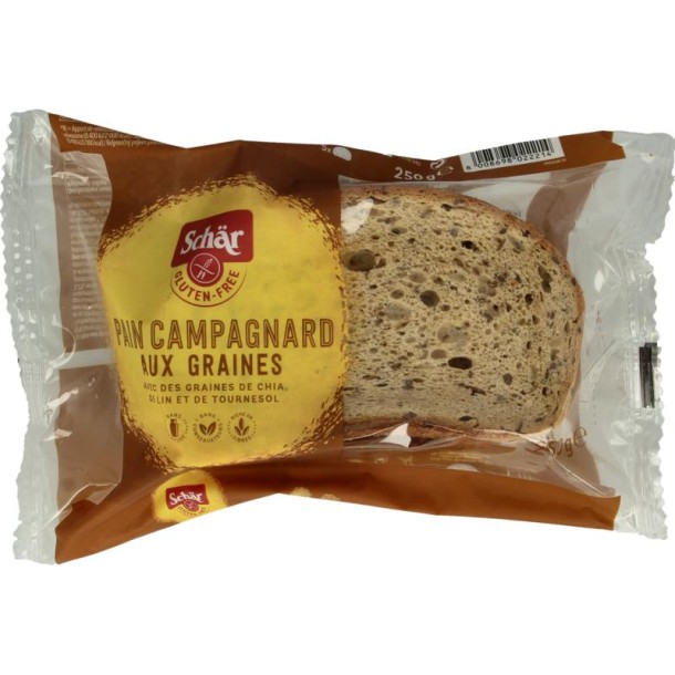 Dr Schar Pain campagnard meergranenbrood bio (250 Gram)