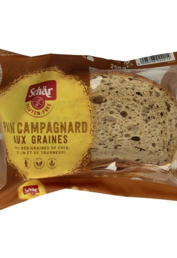 Dr Schar Pain campagnard meergranenbrood bio (250 Gram)