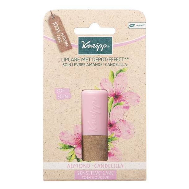 Kneipp Lipcare almond candelilla 4.7 gram