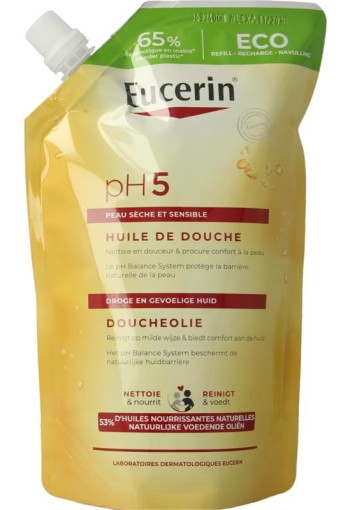 Eucerin pH5 Doucheolie navulverpakking (400 Milliliter)