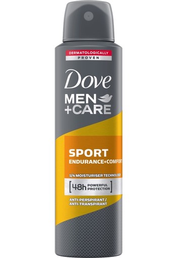 Dove Men+Care Sport Endurance + Comfort Deodorant Spray 150 ML
