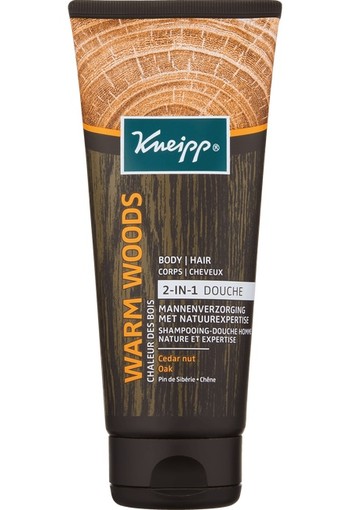 Kneipp Douche 2 in 1 warm woods 200 ml