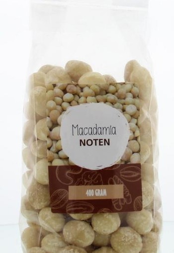 Mijnnatuurwinkel Macadamia noten (400 Gram)
