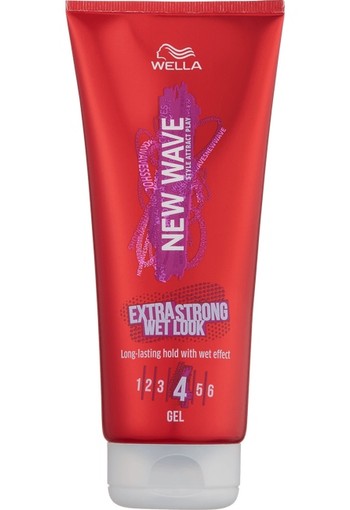 New Wave Wet Look Gel Extra Strong 200ml