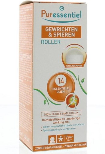 Puressentiel Gewricht & spier roller 14 essentiele olien (75 ml)