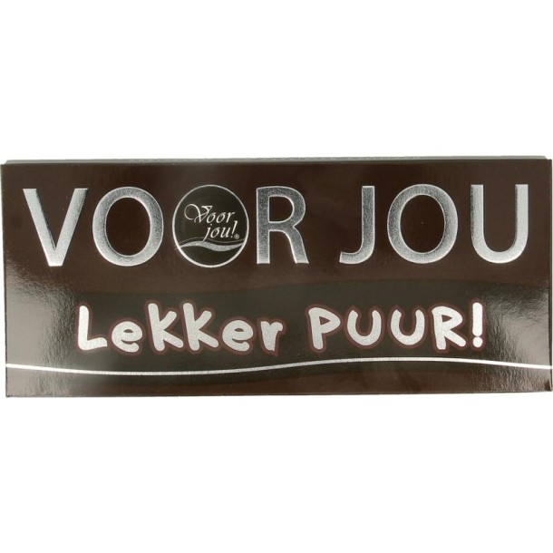 Voor Jou! Lekker puur (70 Gram)