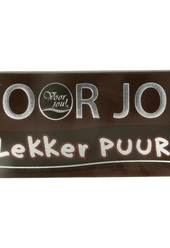 Voor Jou! Lekker puur (70 Gram)