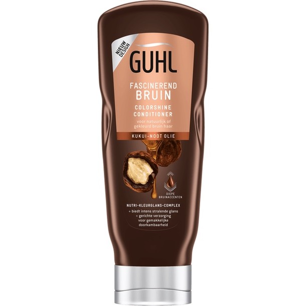 Guhl Conditioner colorshine bruin glans 200 ml