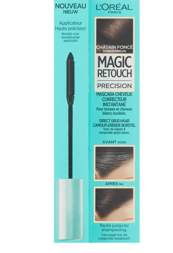 L’Oréal Paris Magic Retouch Precision Mascara – Donkerbruin 8 ml