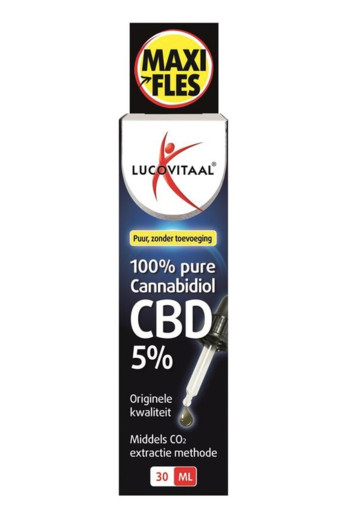 Lucovitaal CBD olie 5% (30 Milliliter)