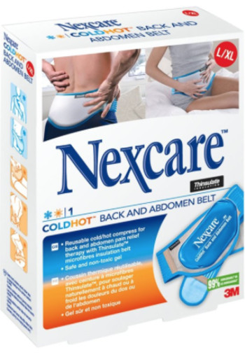 Nexcare Cold hot belt rug buik L/XL (1 Stuks)