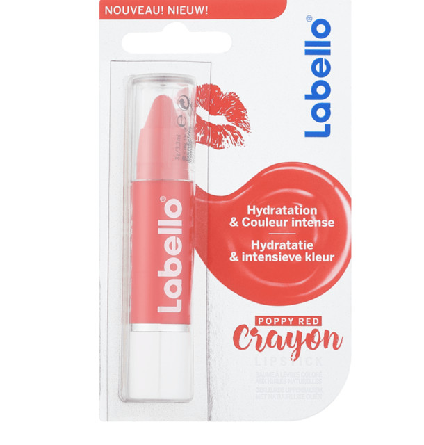 Labello Crayon poppy red 3 gram