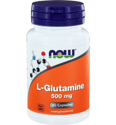 Now L-glutamine 500 Mg 60ca