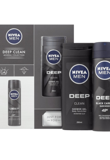 Nivea Geschenkverpakking deep clean (1 Set)