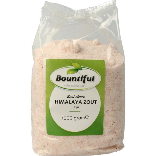 Bountiful Himalaya zout fijn (1 Kilogram)