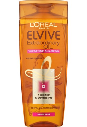  LOREAL PARIS ELVIVE EXTRAORDINARY OIL VOEDENDE SHAMPOO 250ML