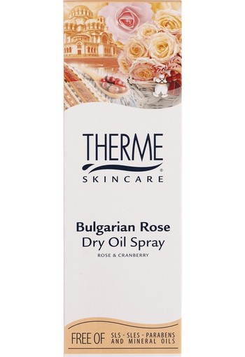 Therme Dry oil Bulgarian rose 125 ml
