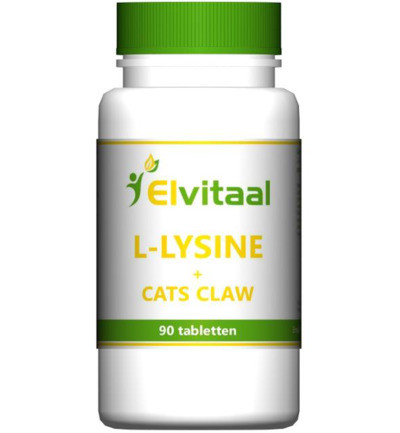 Elvitaal L-lysine Cats Claw 90st