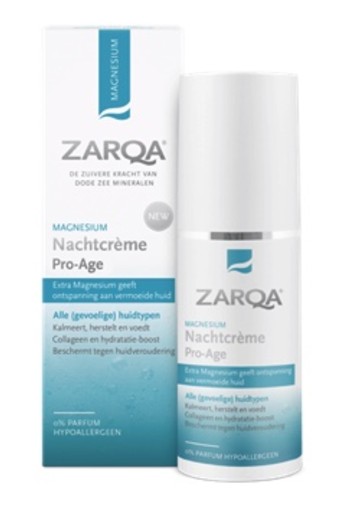 ZARQA MAGNESIUM NACHTCRÈME PRO-AGE 50 ml