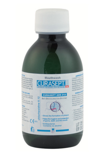 Curasept ADS Mondspoelmiddel - 0,120% chloorhexidine (200 Milliliter)