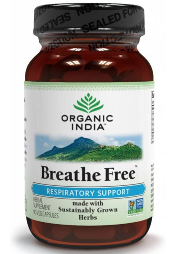 Organic India Breathe free bio (90 Capsules)