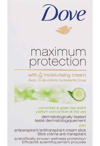 Dove Deodorant Max Protect Fresh Cucumber 45ml